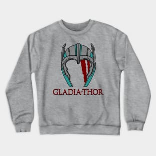 Superhero Gladiator Ragnarok Viking Norse Mythology Mashup Crewneck Sweatshirt